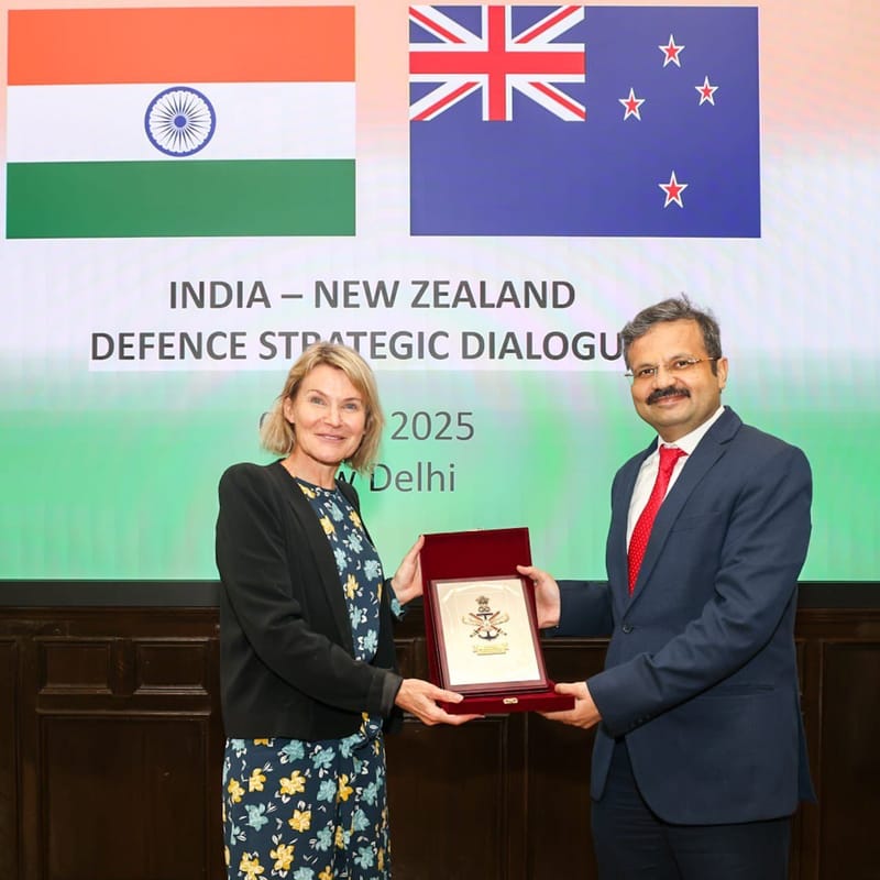 India-New Zealand hold inaugural defence strategic dialogue in New Delhi to strengthen bilateral cooperation