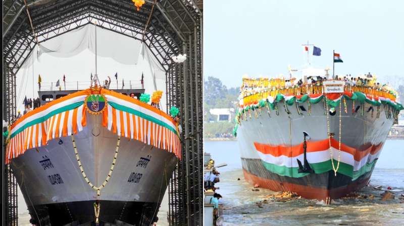 Indian Navy to Commission INS Udaygiri & INS Himgiri on 26 August in Visakhapatnam