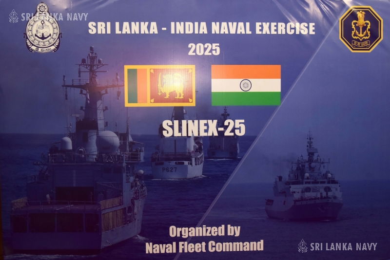 India-Sri Lanka Naval Exercise SLINEX-25 Enters Sea Phase off Colombo with Joint Drills and Maritime Operations
