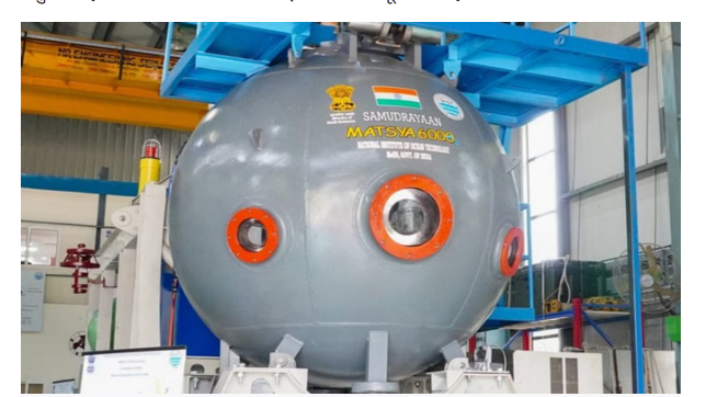 Matsya-6000: India’s First Human Submarine Ready for Deep Ocean Mission