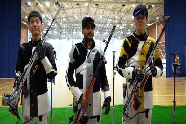 Aishwary Pratap Singh Tomar wins gold in 50m rifle 3-position at Asian Shooting Championship