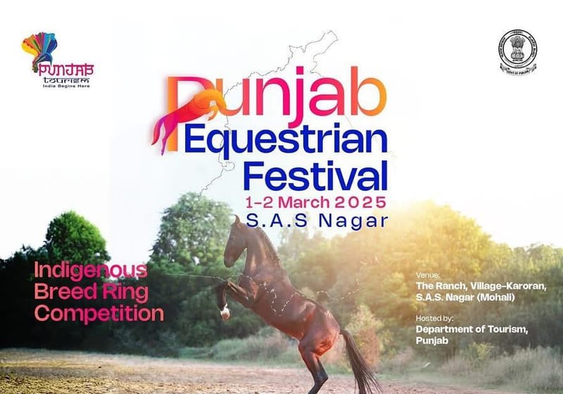 Punjab’s first equestrian festival to be held from March 1