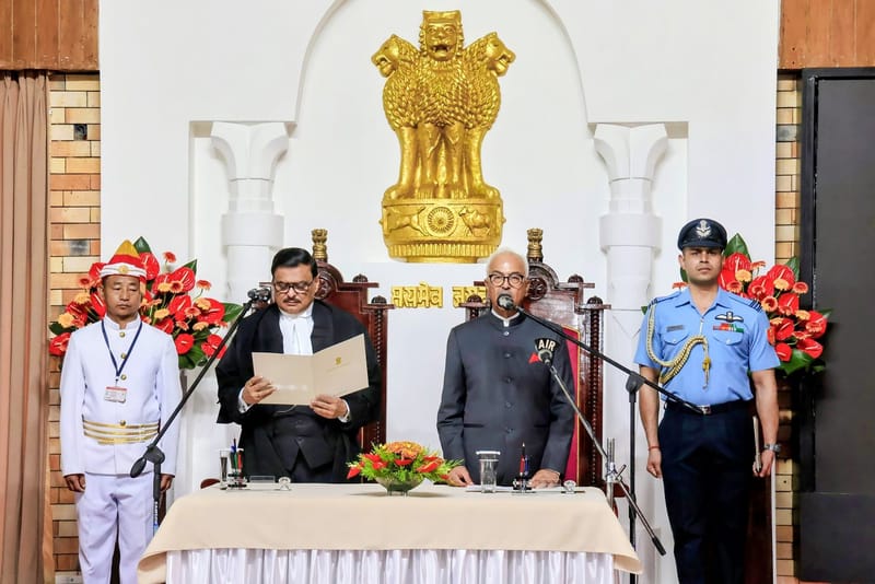 Ajay Kumar Bhalla Sworn In as 22nd Governor of Nagaland