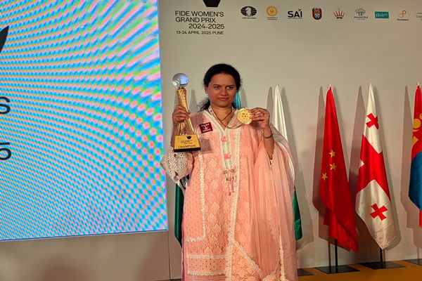 Indian Chess Grandmaster Koneru Humpy wins Pune FIDE Women’s Grand Prix