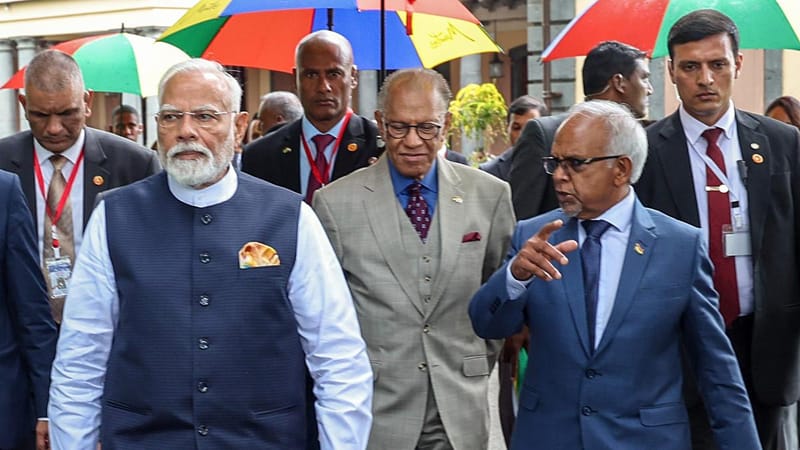 Mauritius confers its highest honour ‘Order of the Star and Key of Indian Ocean’ on PM Modi