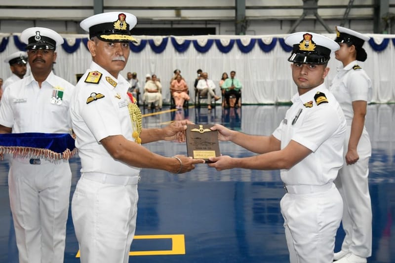Sub Lieutenant Aastha Poonia becomes Indian Navy’s first woman fighter pilot