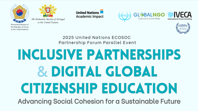 ECOSOC Partnership Forum Parallel Event: Inclusive Partnerships and Digital Global Citizenship Education