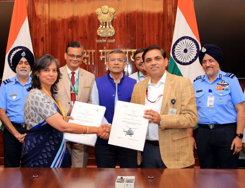 Aatmanirbhar Bharat: Rs 2,385 crore contract inked with BEL for Electronic Warfare Suites & aircraft modification kits for Mi-17 V5 helicopters