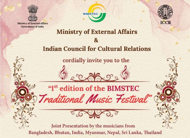 First BIMSTEC Traditional Music Festival Held in New Delhi