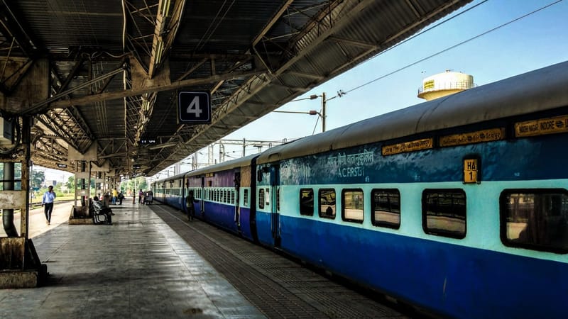 Indian Railways commissions first removable solar panel system between tracks
