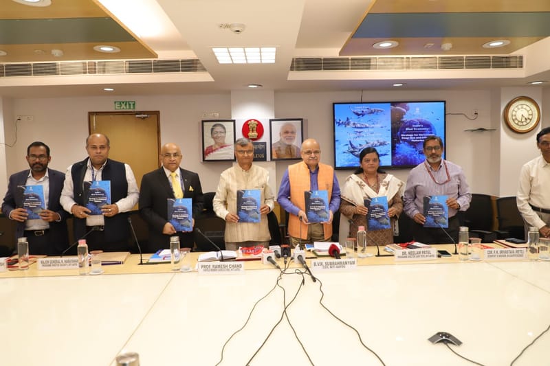 NITI Aayog CEO Launches Report on India’s Blue Economy and Deep Sea Fisheries Strategy