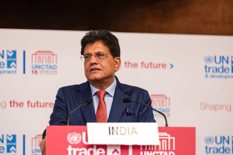 Union Minister Piyush Goyal Highlights India’s Growth, Sustainability Goals at UNCTAD Session in Geneva