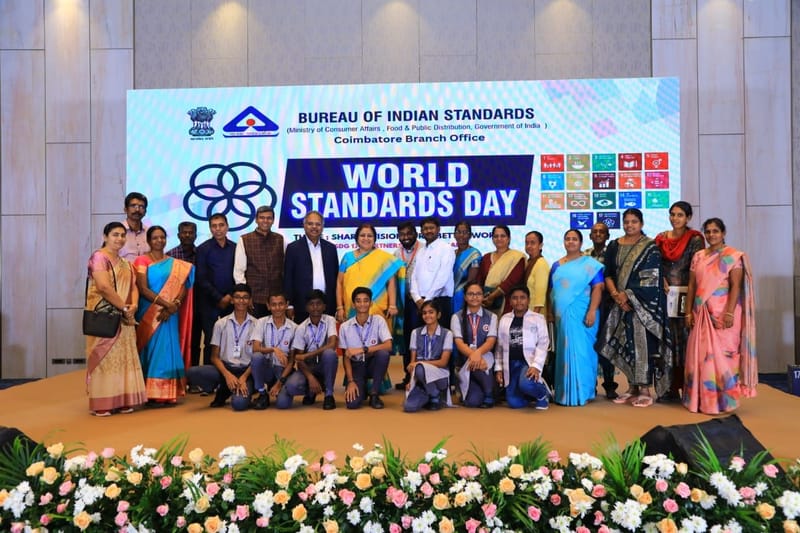 Bureau of Indian Standards (BIS) celebrates World Standards Day in Coimbatore