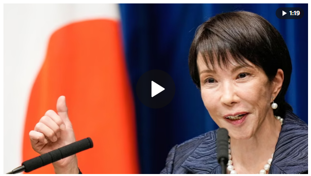 Sanae Takaichi Appoints Just Two Women to Cabinet After Becoming Japan’s First Female Prime Minister