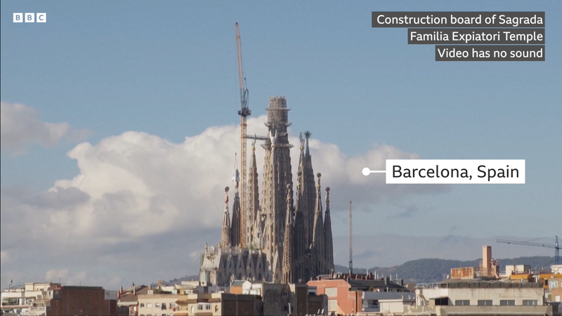 Barcelona’s Sagrada Família becomes the world’s tallest church