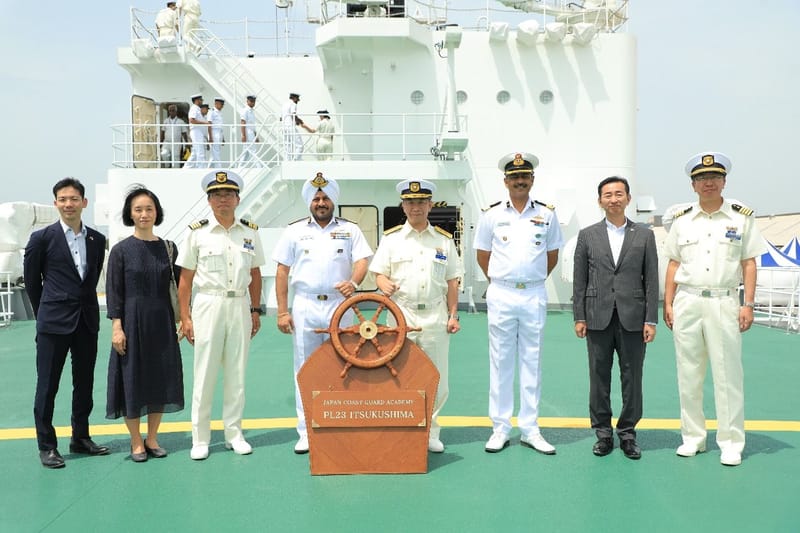 Japan Coast Guard Ship ‘Itsukushima’ Arrives in Chennai to Strengthen India-Japan Maritime Ties