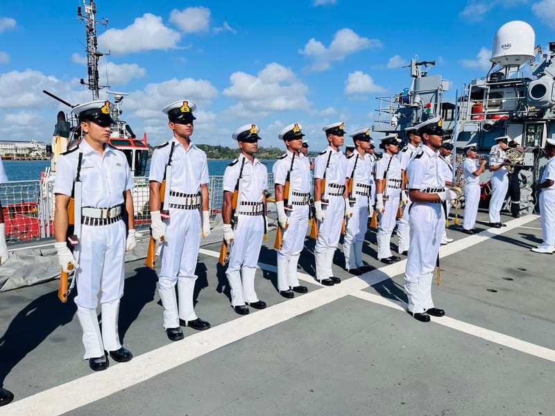 Indian Navy’s First Training Squadron Makes Port Call at Mombasa, Kenya