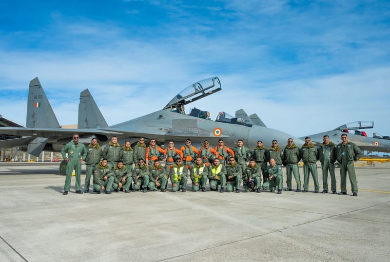 IAF Contingent Arrives in France for Garuda-2025 Air Exercise