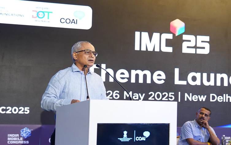 Union Minister Unveils Theme for India Mobile Congress (IMC) 2025 – “Innovate to Transform”