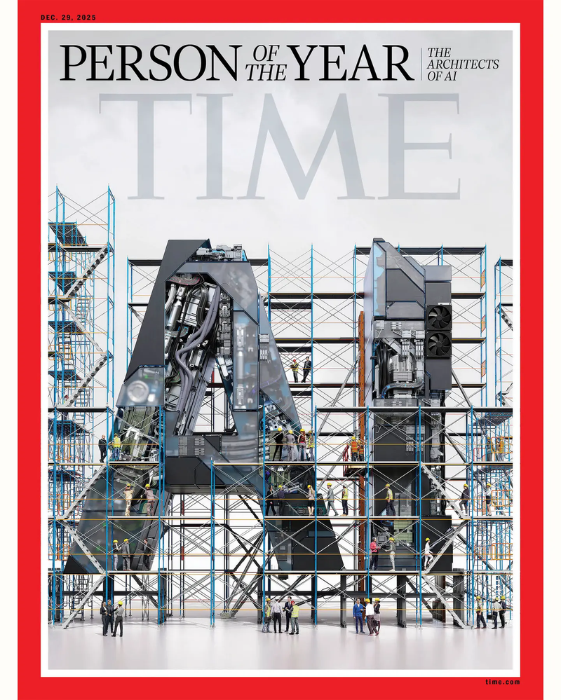 TIME Names “Architects of AI” as Person of the Year 2025