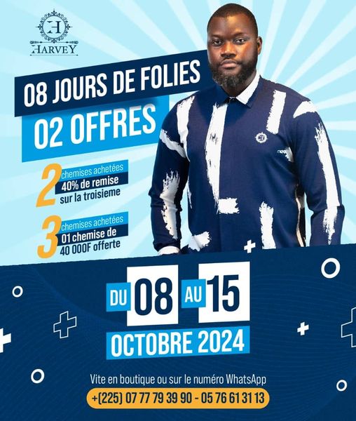 HARVEY ROOM - OFFRES SPECIALES