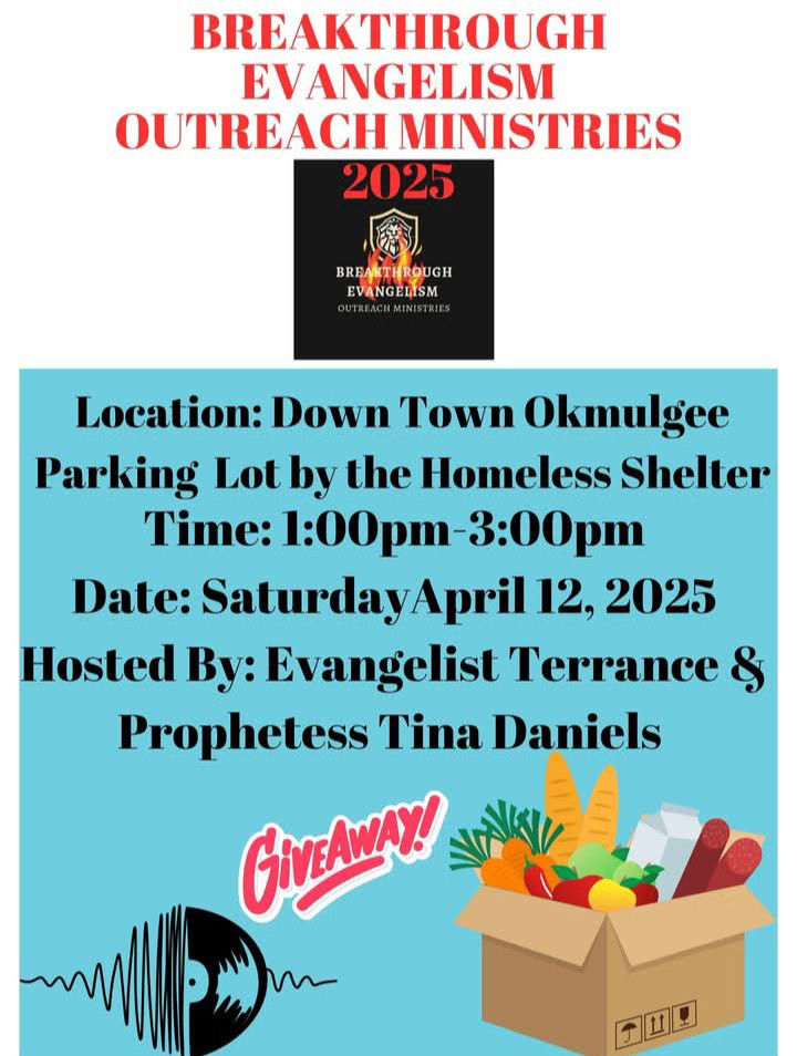 Community Outreach Event W/ Breakthrough Evangelism Outreach Ministries
