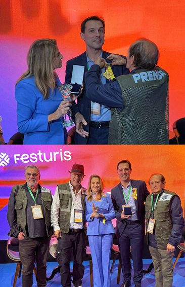 PERLA DEL PACIFICO SUR DE GUAYAQUIL - ECUADOR, SE ENTREGA EN FESTURIS BRASIL