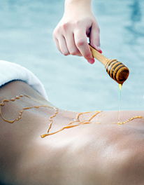 Medová masáž