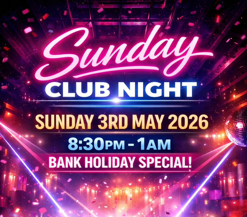 Bank Holiday Club NIght