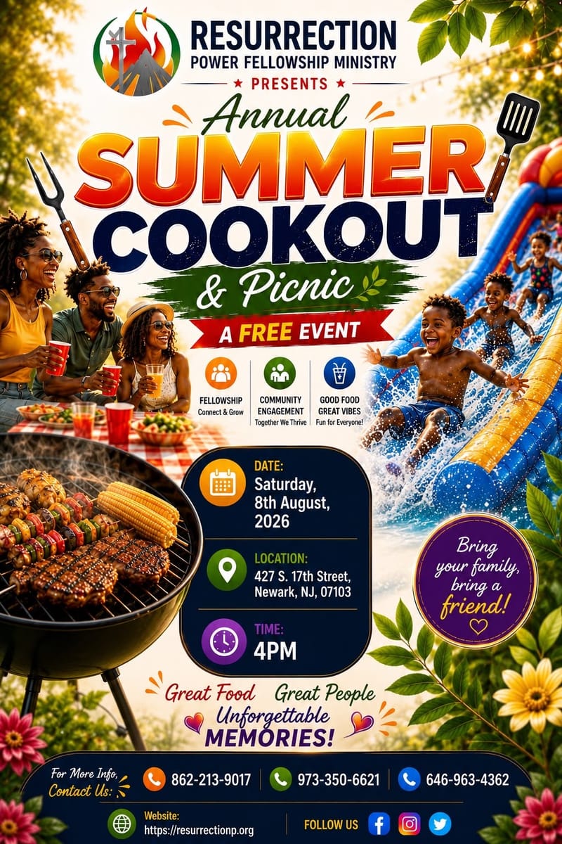 Annual Summer Cookout & Picnic