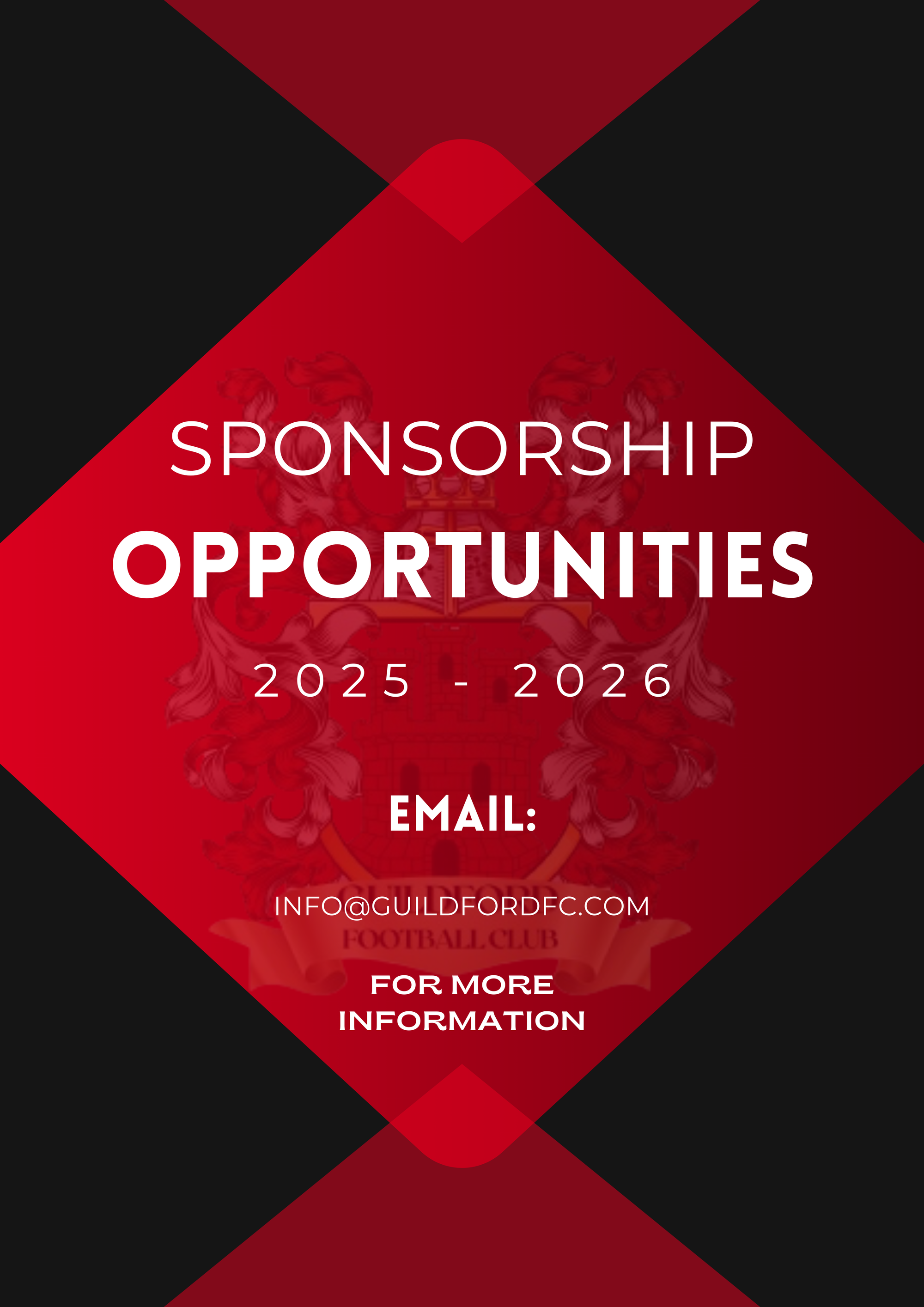 Sponsorship Available 2025/2026