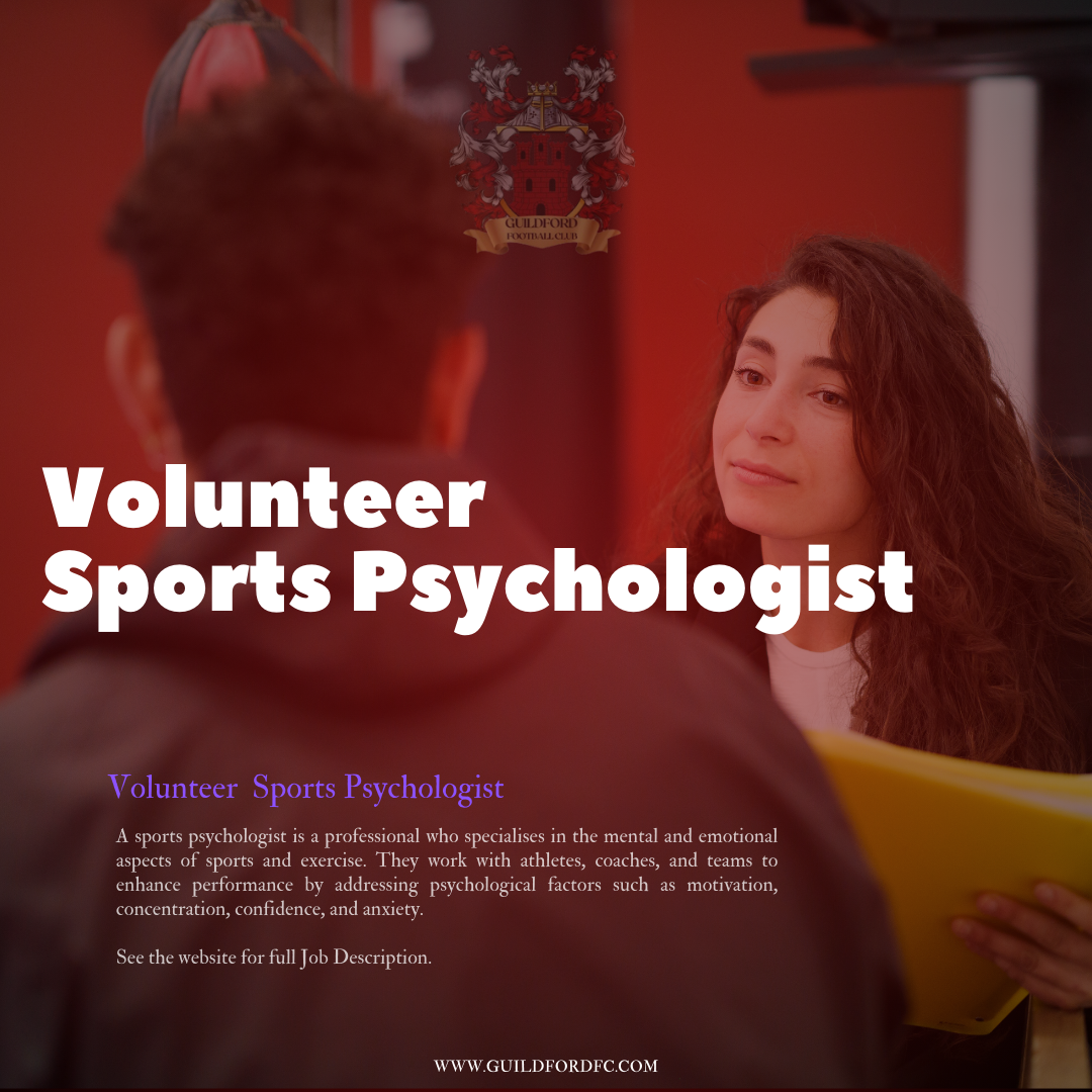 Volunteer Sports Psychologist