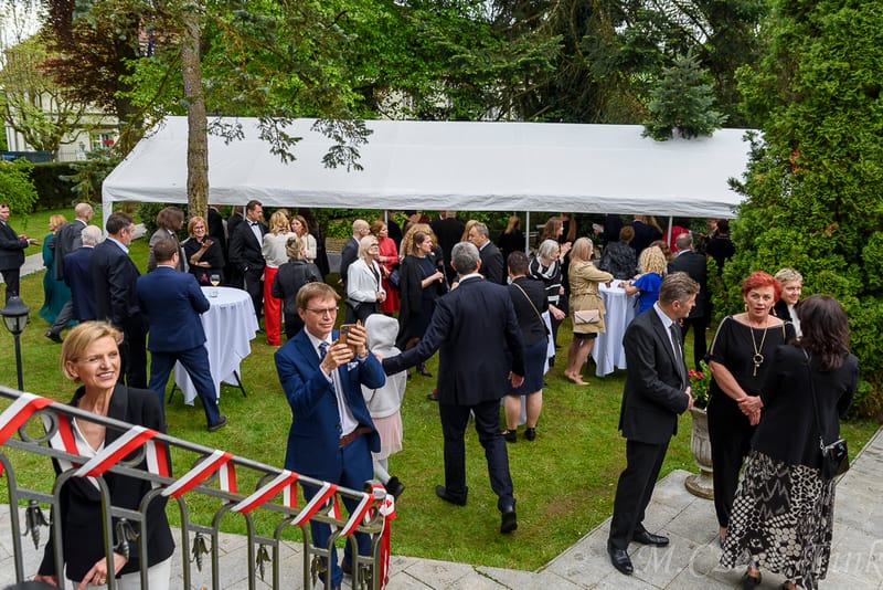 Ambasada w Bernie 5.05.2024 spotkanie pani Ambasador z Polonią