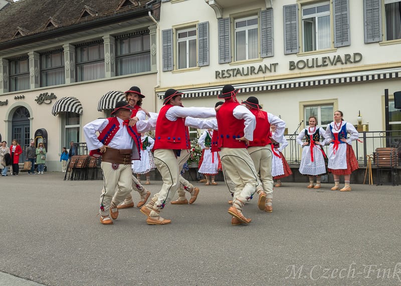 Występ Grupy  LASOWIACY Polonijny Zespół Tańca w dniu 22.04.2023