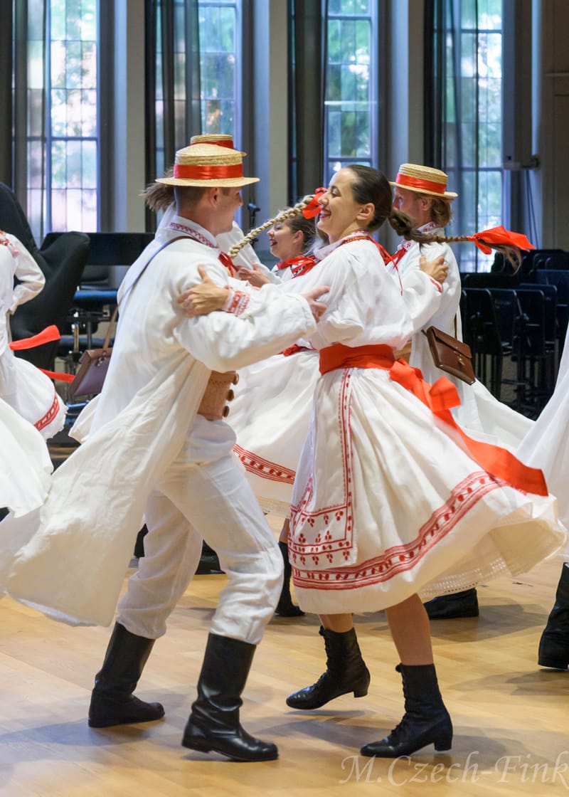 Występ Grupy  LASOWIACY Polonijny Zespół Tańca w dniu 30.09.2024 w Basel.