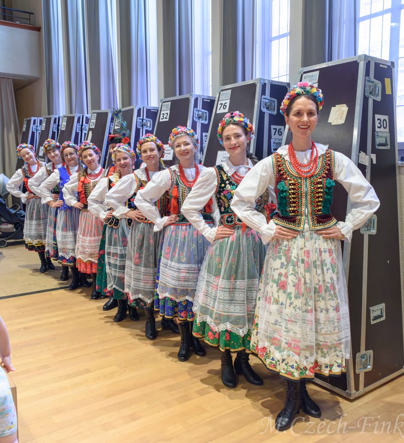 Występ Grupy  LASOWIACY Polonijny Zespół Tańca w dniu 30.09.2024 w Basel.