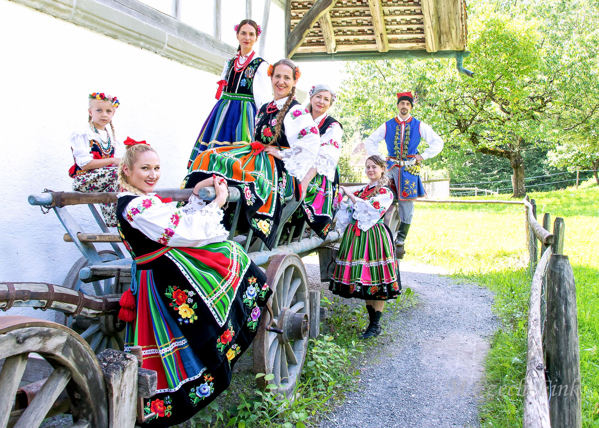 Polnische Tanzgruppe Lasowiacy