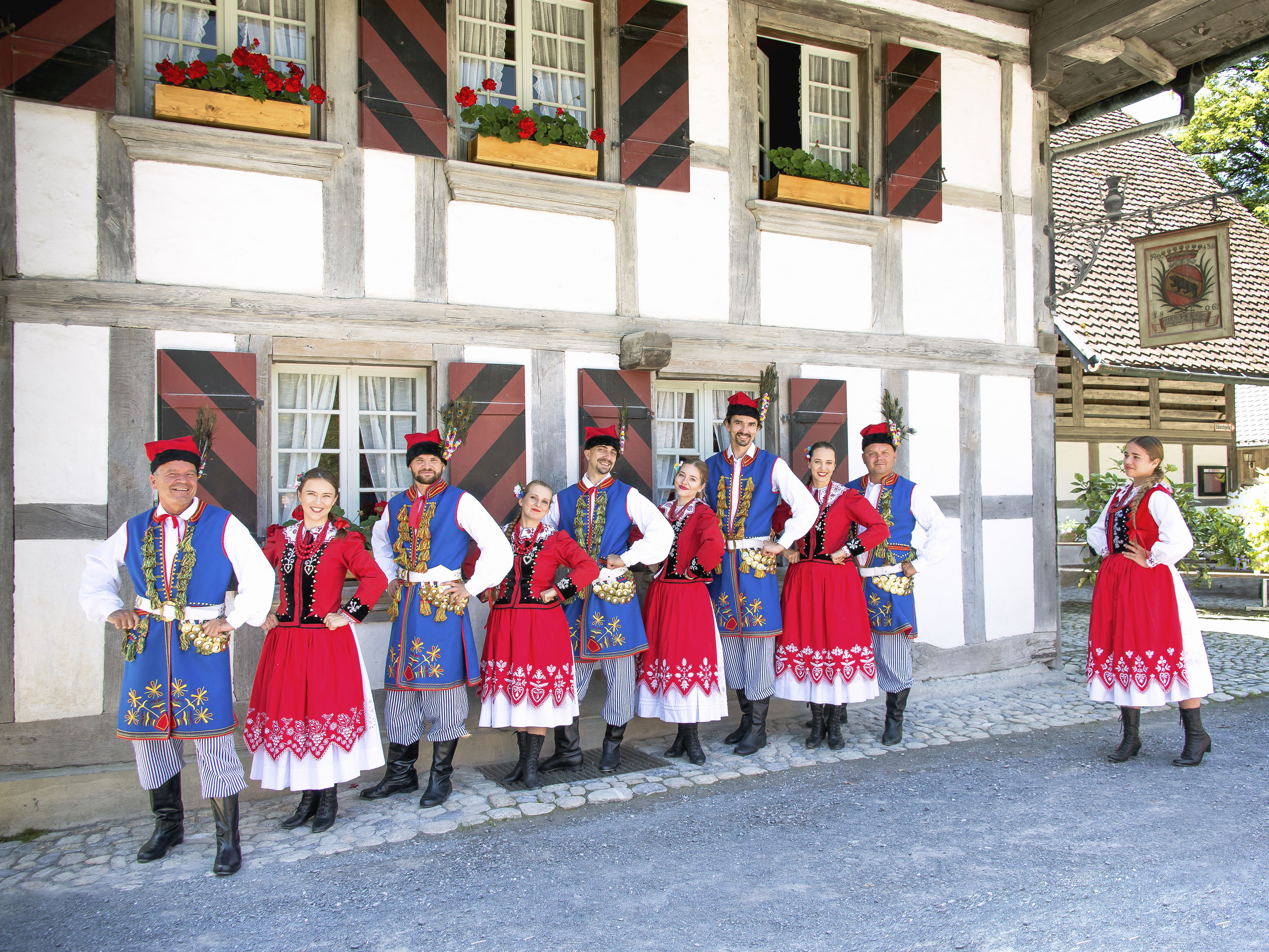 Polnische Tanzgruppe Lasowiacy