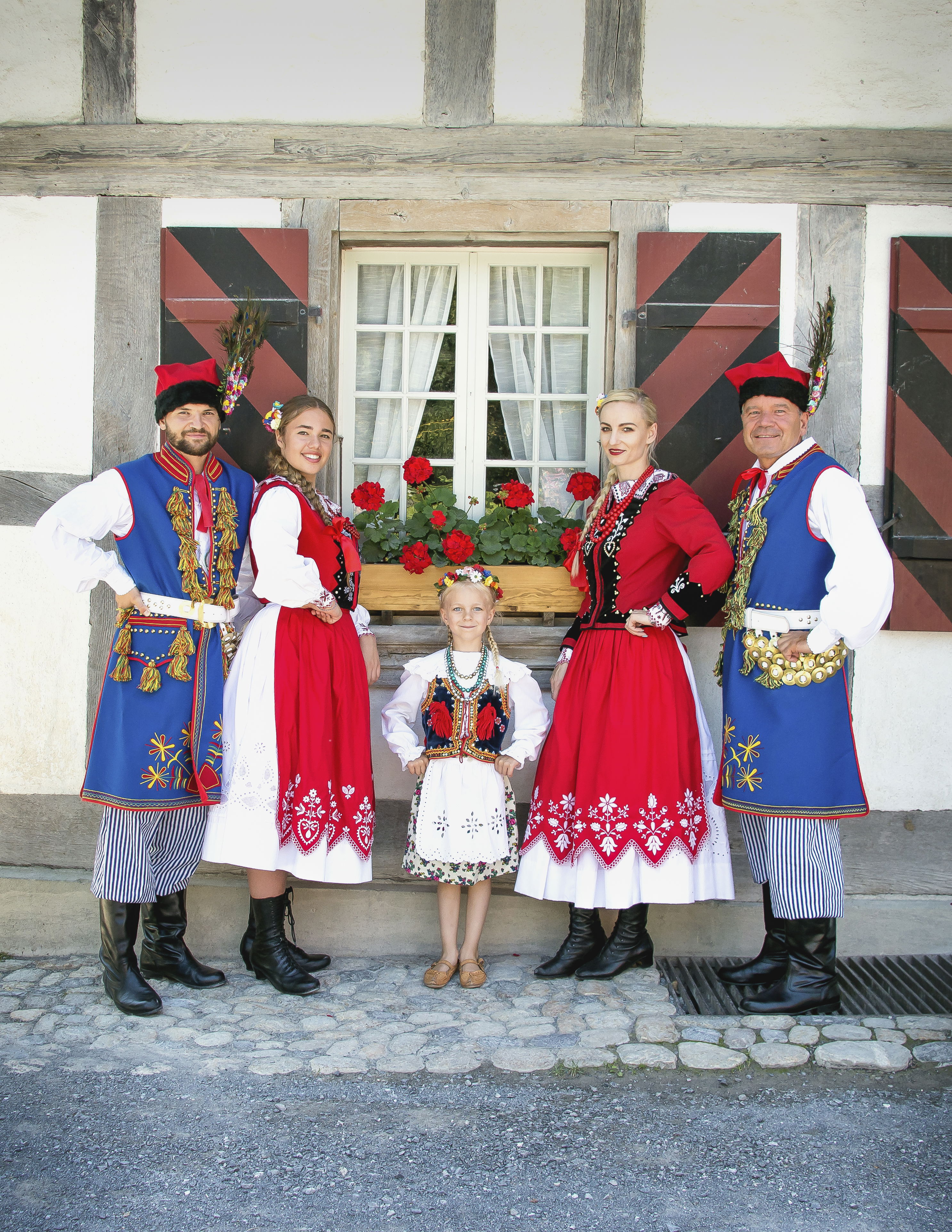 Polnische Tanzgruppe Lasowiacy