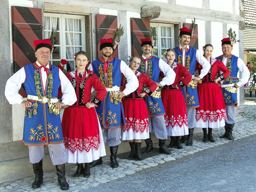 Polnische Tanzgruppe Lasowiacy