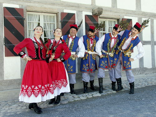 Polnische Tanzgruppe Lasowiacy