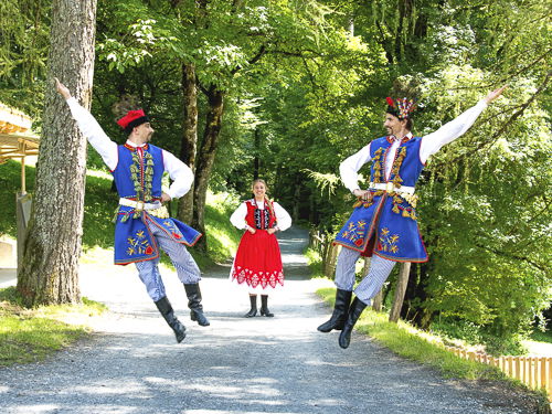 Polnische Tanzgruppe Lasowiacy