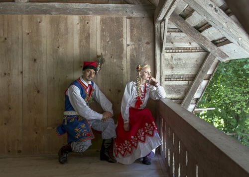 Polnische Tanzgruppe Lasowiacy