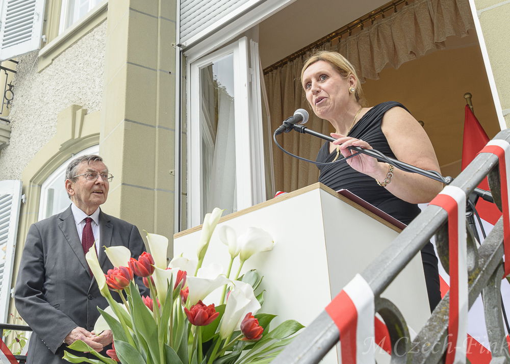 Polnische Botschaft in Bern 05.05.2024 - Treffen mit der Botschafterin