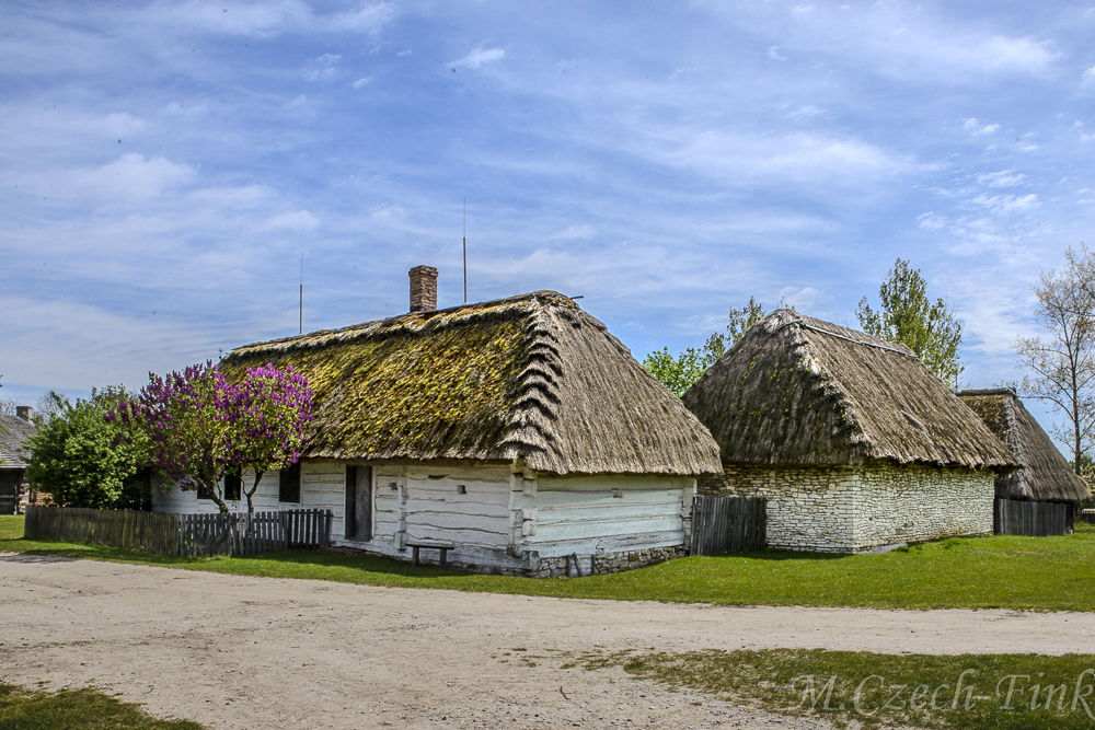 Ethnographischer Park in Tokarnia.