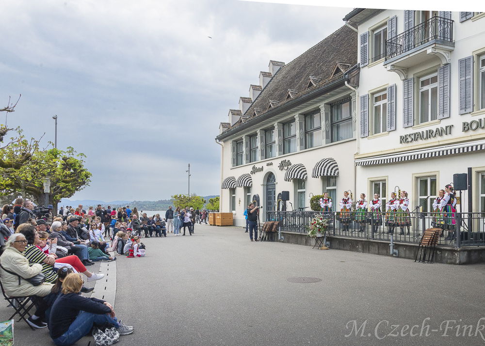 Auftritt der Polnische Tanzgruppe Lasowiacy am 22. April 2023