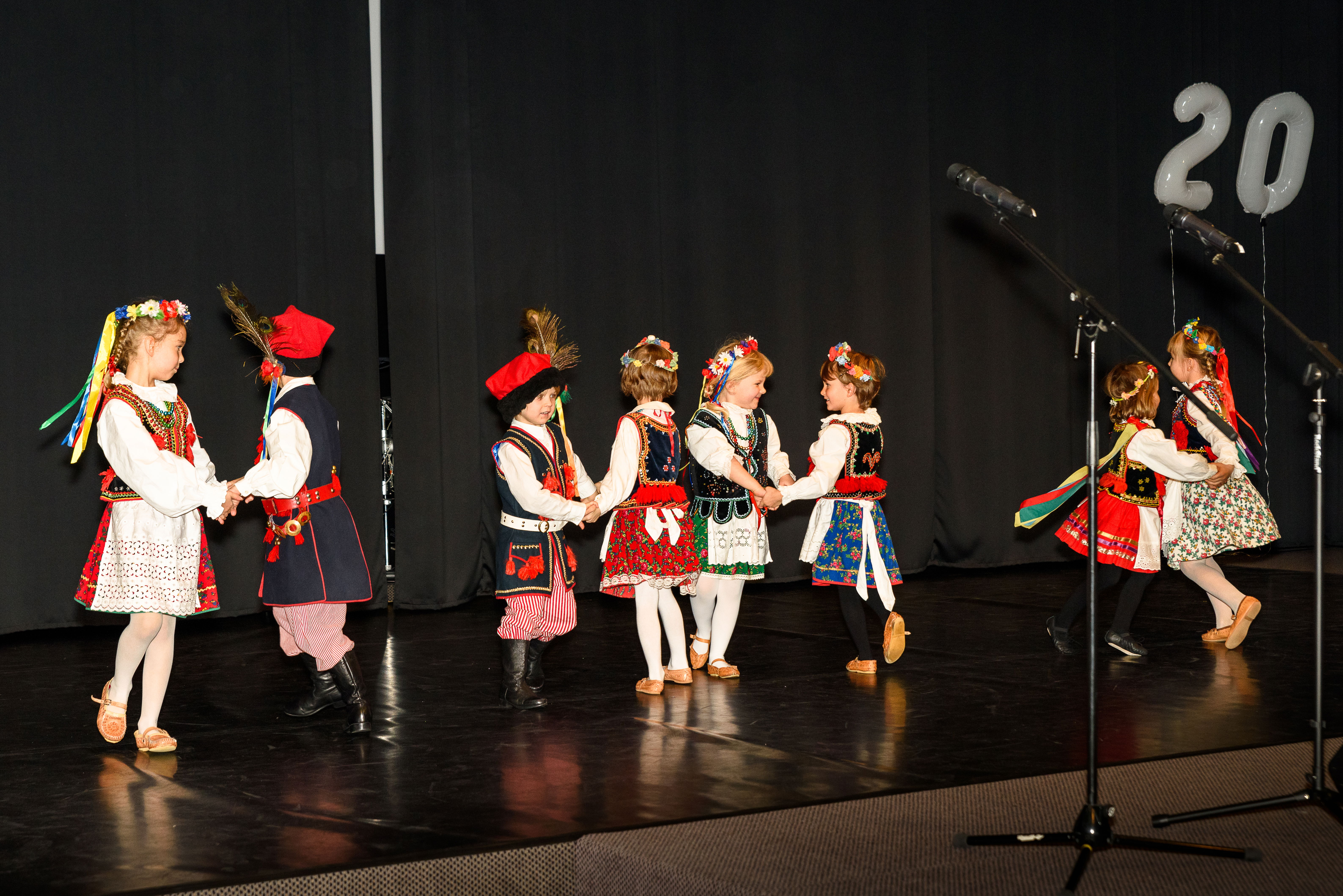 Feier zum 20-jährigen Jubiläum der Lasowiacy-Gruppe.