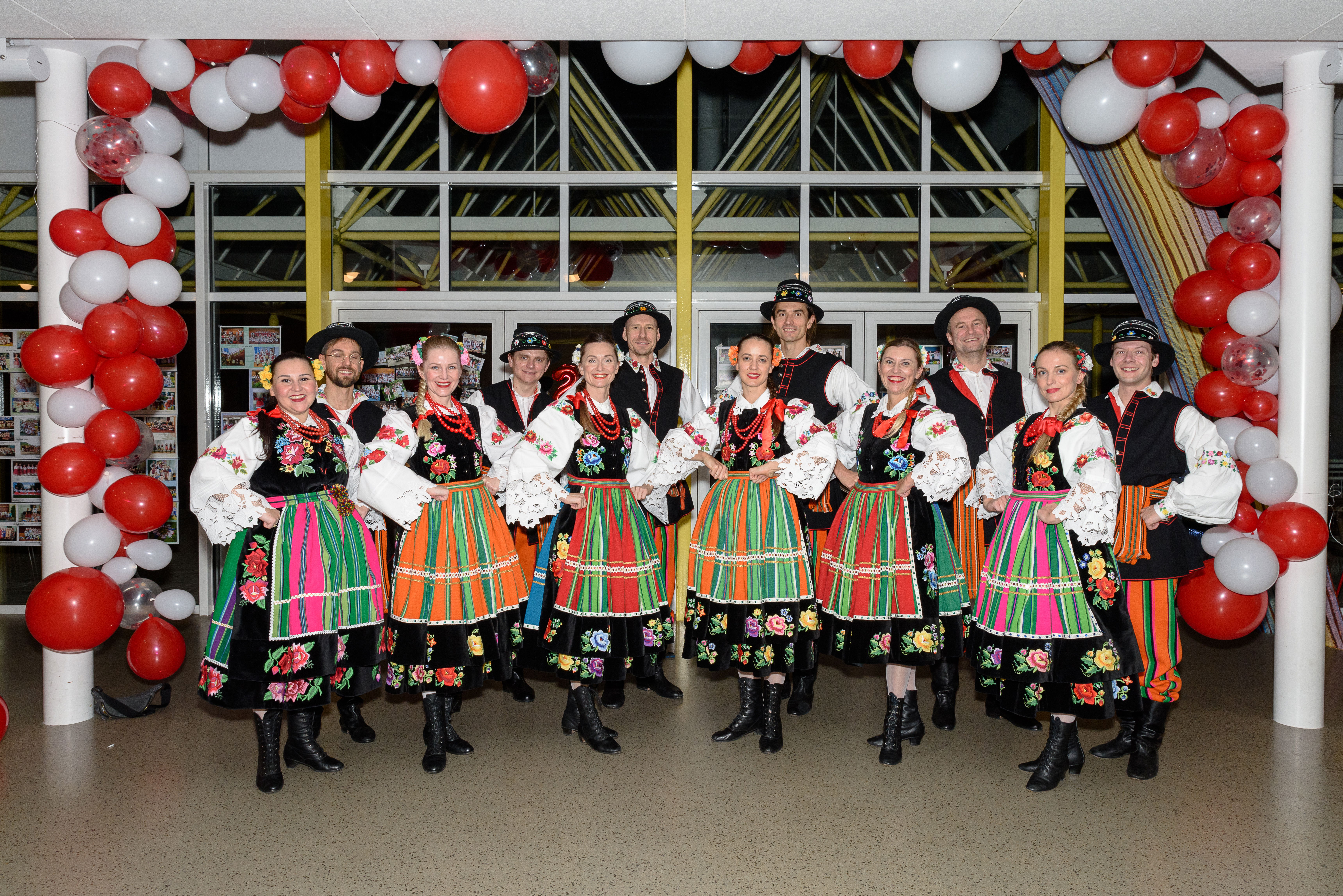 Feier zum 20-jährigen Jubiläum der Lasowiacy-Gruppe.