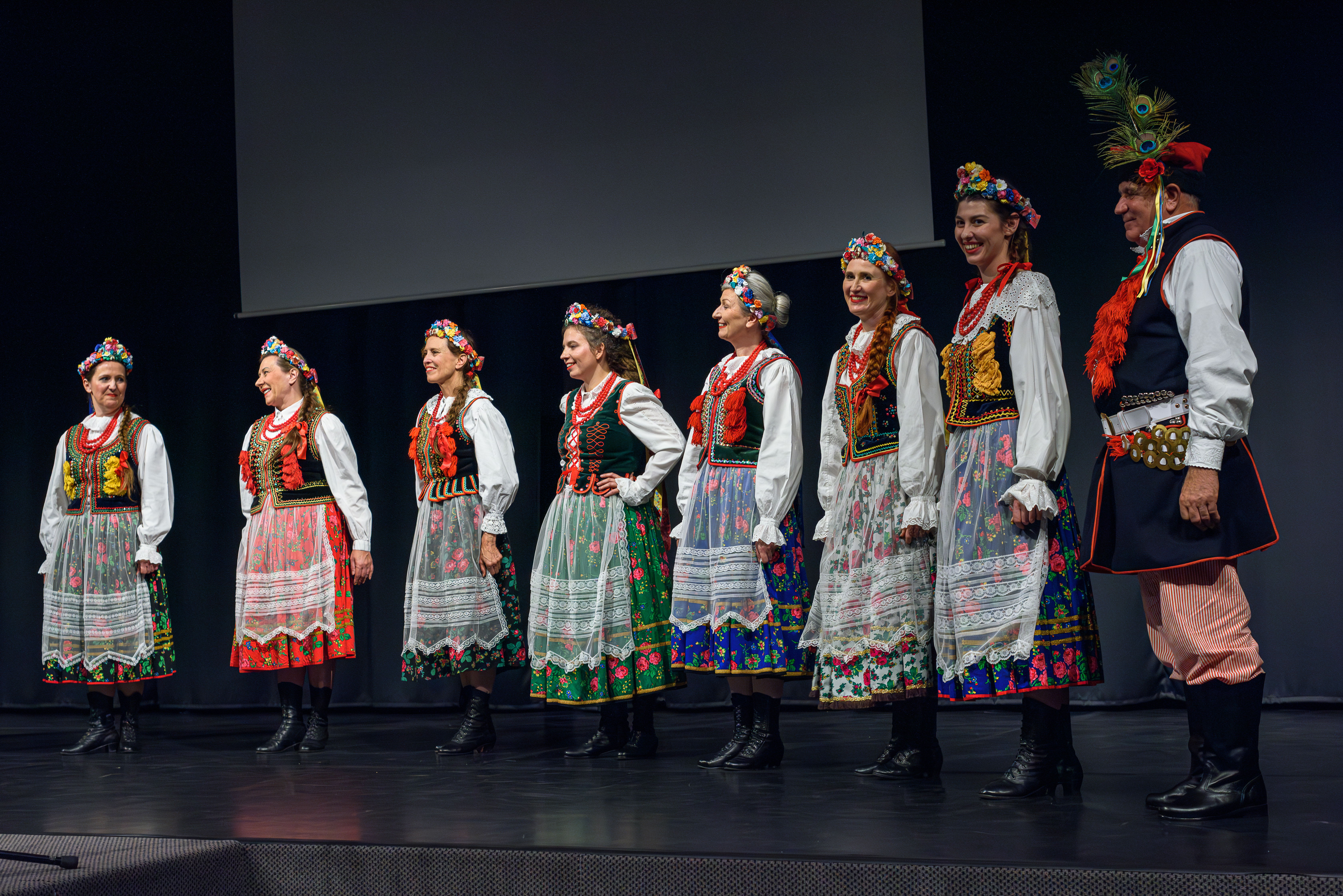 Feier zum 20-jährigen Jubiläum der Lasowiacy-Gruppe.