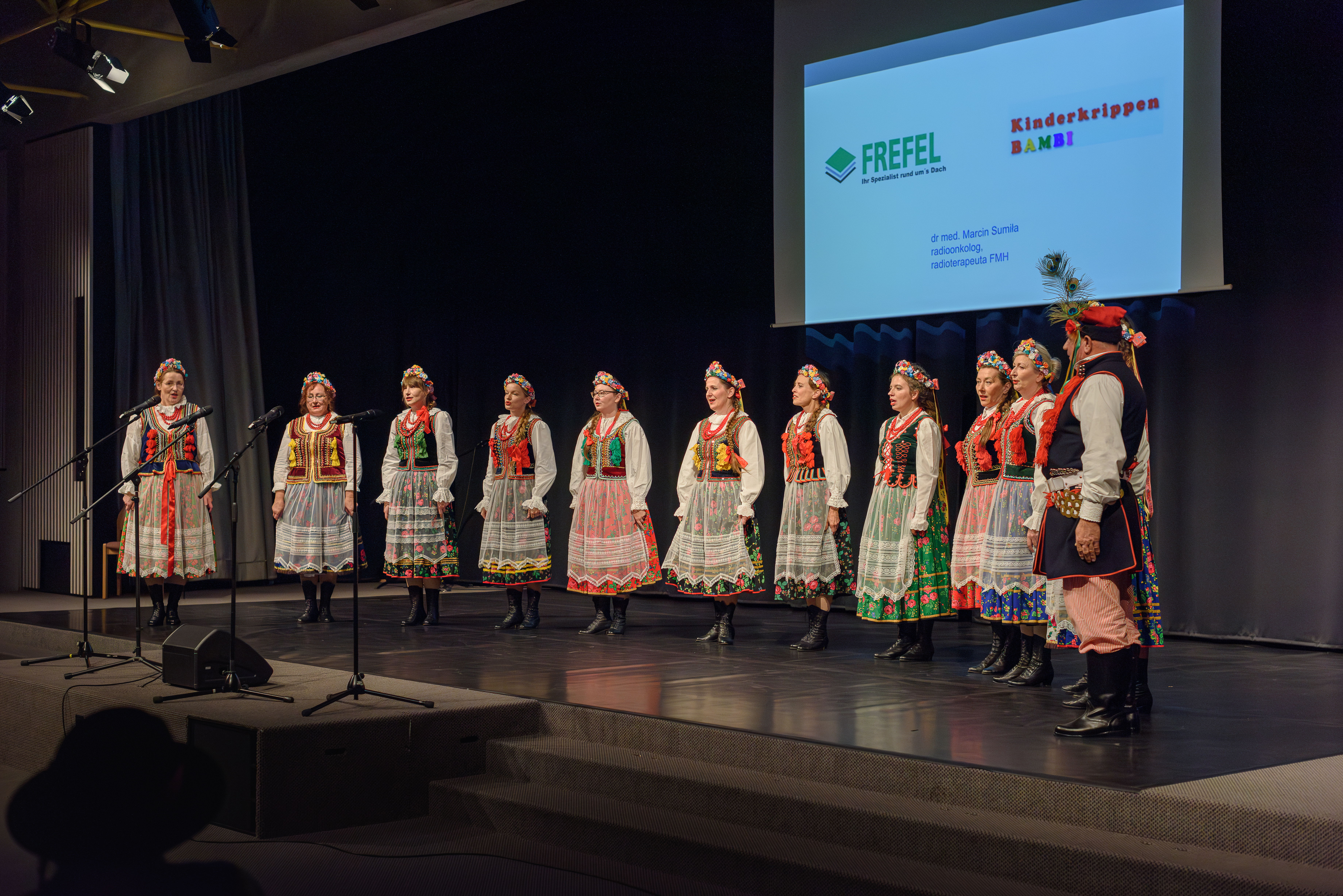 Feier zum 20-jährigen Jubiläum der Lasowiacy-Gruppe.